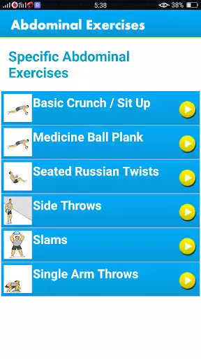 Play Abdominal exercises as an online game Abdominal exercises with UptoPlay