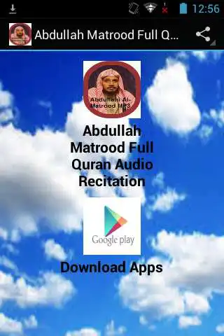 Play APK Abdullah Matrood Full Quran  and enjoy Abdullah Matrood Full Quran with UptoPlay com.andromo.dev542547.app582973