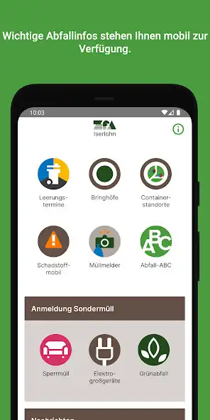 Play Abfall-App ZfA as an online game Abfall-App ZfA with UptoPlay