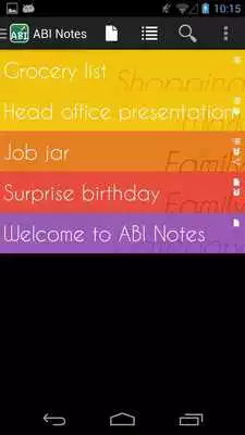 Play ABI Notes for notepad sharing