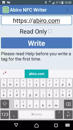 Play Abiro NFC Writer
