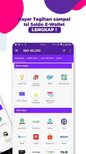 Play ABIY RELOAD: Agen Pulsa, Top UP OVO, Go-Pay, GRAB as an online game ABIY RELOAD: Agen Pulsa, Top UP OVO, Go-Pay, GRAB with UptoPlay