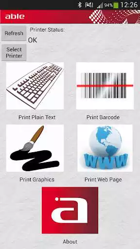 Play Able Bluetooth Print  and enjoy Able Bluetooth Print with UptoPlay