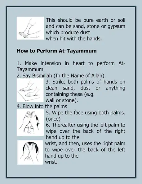 Play Ablution Ghusl and Tayammum as an online game Ablution Ghusl and Tayammum with UptoPlay