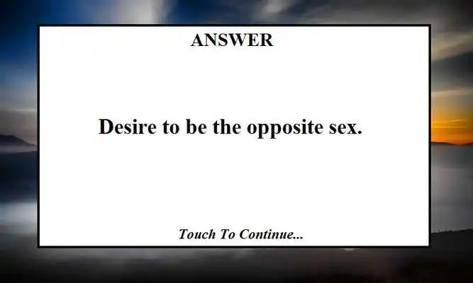 Play Abnormal Psychology