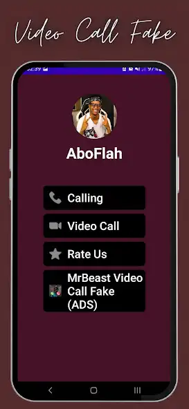 Play AboFlah Video Call Fake as an online game AboFlah Video Call Fake with UptoPlay