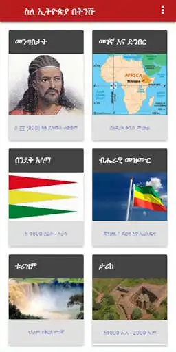 Play About Ethiopia