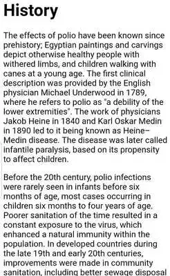 Play About Poliomyelitis