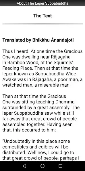 Play About The Leper Suppabuddha as an online game About The Leper Suppabuddha with UptoPlay