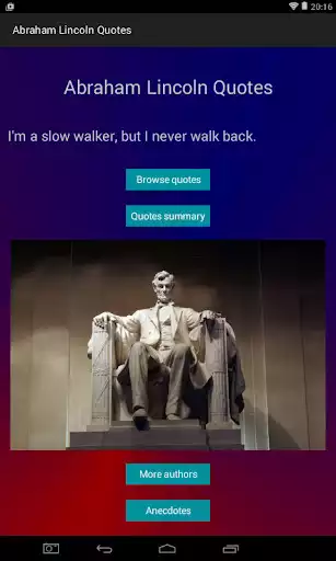 Play Abraham Lincoln Quotes  and enjoy Abraham Lincoln Quotes with UptoPlay