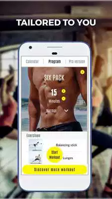 Play Abs 101 Fitness - Get in shape, six pack workout