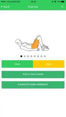 Play Abs 5 minutes workout