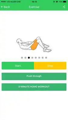 Play Abs 5 minutes workout