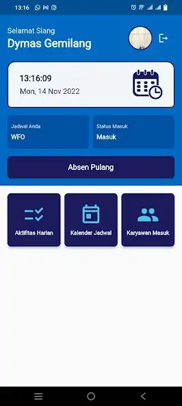 Play Absen HRS as an online game Absen HRS with UptoPlay