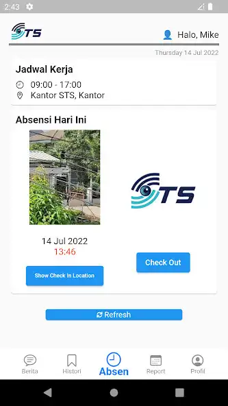 Play Absen.IN STS as an online game Absen.IN STS with UptoPlay