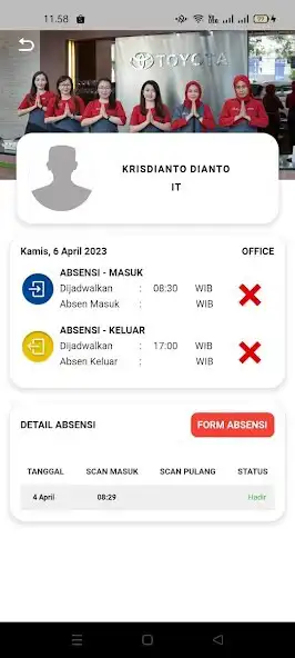 Play Absensi Deltamas as an online game Absensi Deltamas with UptoPlay