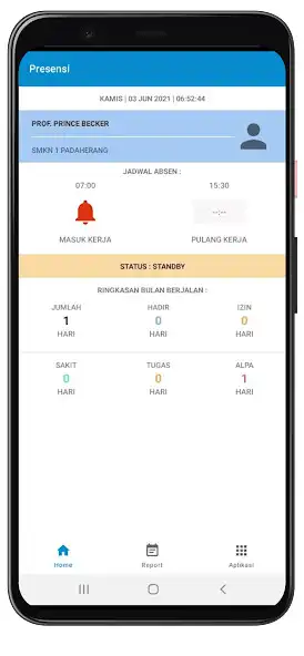 Play Absensi - SMKN 4 Banjar as an online game Absensi - SMKN 4 Banjar with UptoPlay