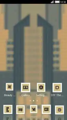 Play Abstract Art Building Theme