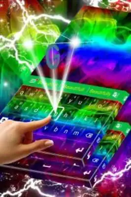 Play Abstract Colourful Keyboard Play Abstract Colourful Keyboard