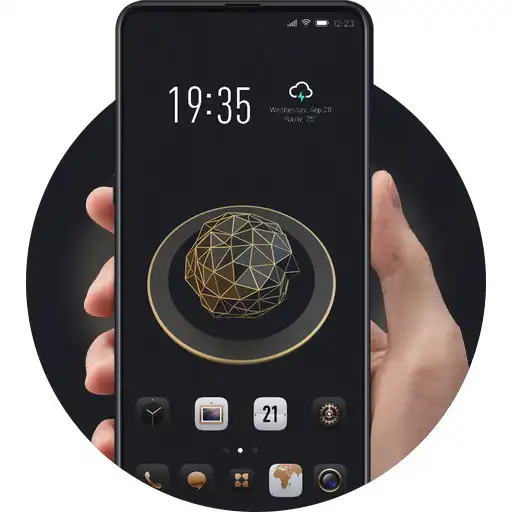 Play Abstract dark business gentle golden theme APK Play Abstract dark business gentle golden theme APK