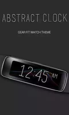 Play Abstract Digital Clock GearFit