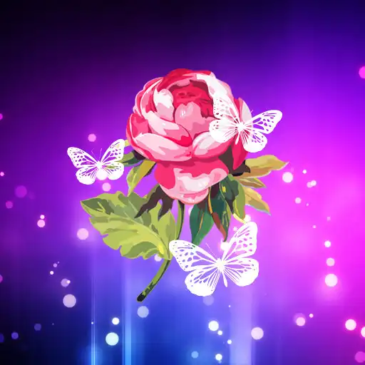 Free play online Abstract Flower Live Wallpaper APK