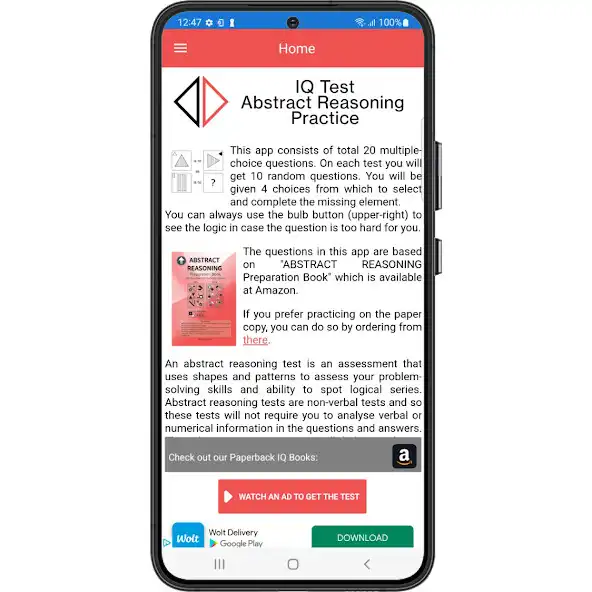 Play Abstract Reasoning Test Prep  and enjoy Abstract Reasoning Test Prep with UptoPlay