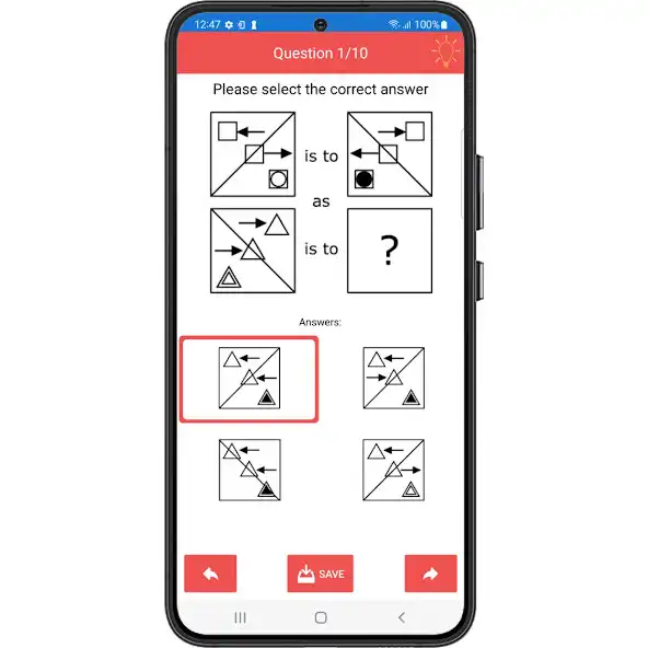 Play Abstract Reasoning Test Prep as an online game Abstract Reasoning Test Prep with UptoPlay