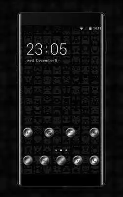 Play Abstract theme alien symbol dark pattern wallpaper Play Abstract theme alien symbol dark pattern wallpaper