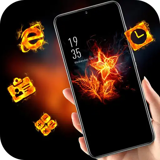 Play Abstract theme Burning flower APK