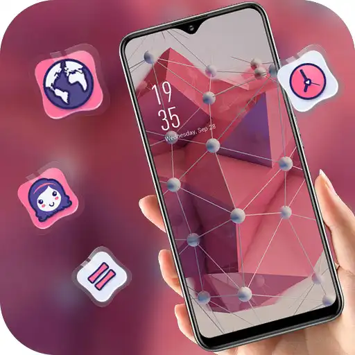 Play Abstract theme Dotted line surface APK