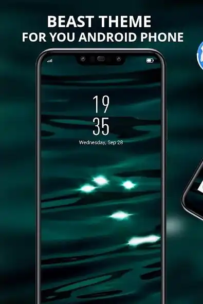 Play Abstract water ripple theme for Galaxy S7 Edge  and enjoy Abstract water ripple theme for Galaxy S7 Edge with UptoPlay