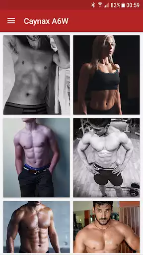 Play Abs workout A6W - flat belly at home