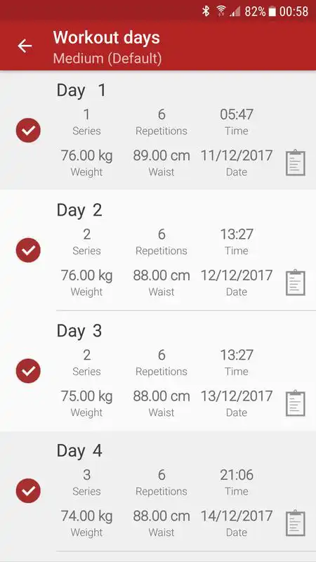 Play Abs workout A6W - flat belly at home