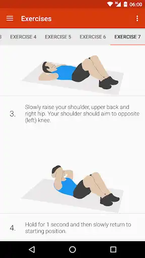Play Abs workout ABS II - lose fat as an online game Abs workout ABS II - lose fat with UptoPlay