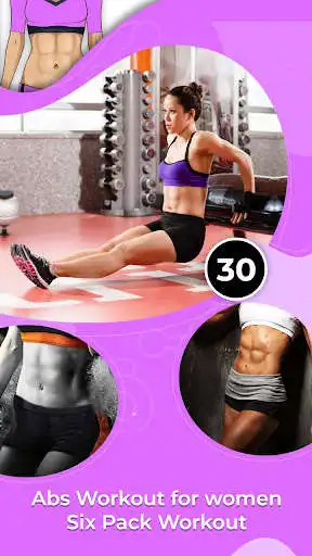 Play Abs Workout for women - Six Pack Workout  and enjoy Abs Workout for women - Six Pack Workout with UptoPlay