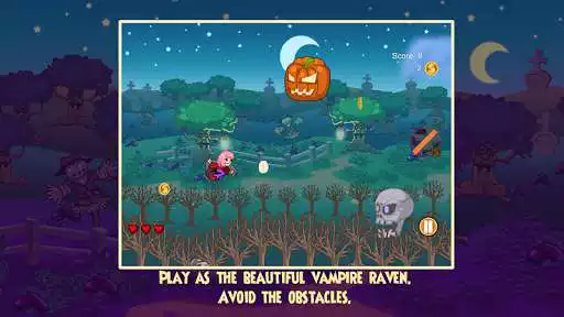 Play Abyssal Vampire Raven as an online game Abyssal Vampire Raven with UptoPlay