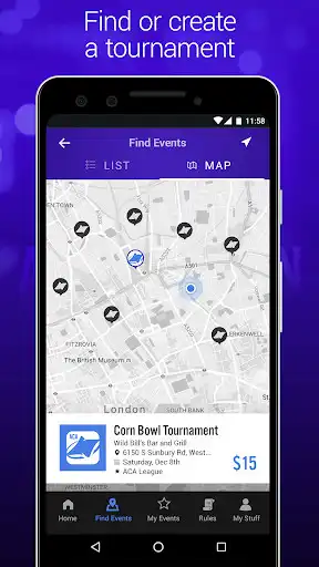 Play ACA Cornhole Tournament App as an online game ACA Cornhole Tournament App with UptoPlay