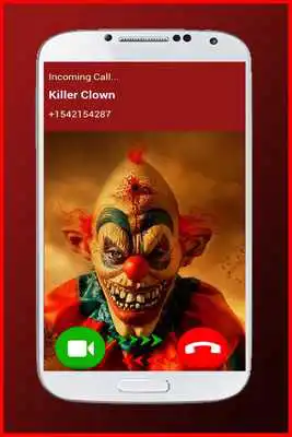 Play A Call Video From Killer clown