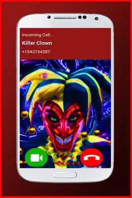 Play A Call Video From Killer clown