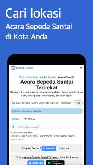 Play Acara Sepeda Santai Terdekat  and enjoy Acara Sepeda Santai Terdekat with UptoPlay