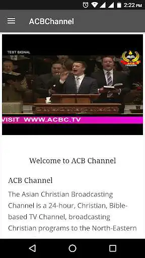 Play ACB CHANNEL  and enjoy ACB CHANNEL with UptoPlay