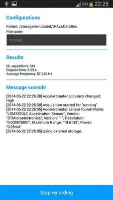 Play Accelerometer Data Recorder Play Accelerometer Data Recorder