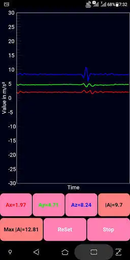 Play AcceleroMeter Py as an online game AcceleroMeter Py with UptoPlay