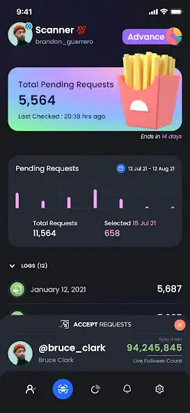 Play Accept Requests- Insta Scanner  and enjoy Accept Requests- Insta Scanner with UptoPlay