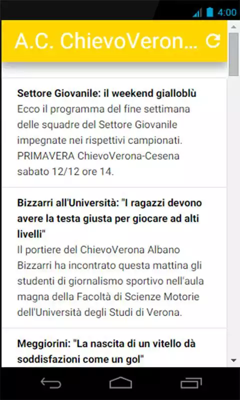 Play A.C. Chievo Verona News