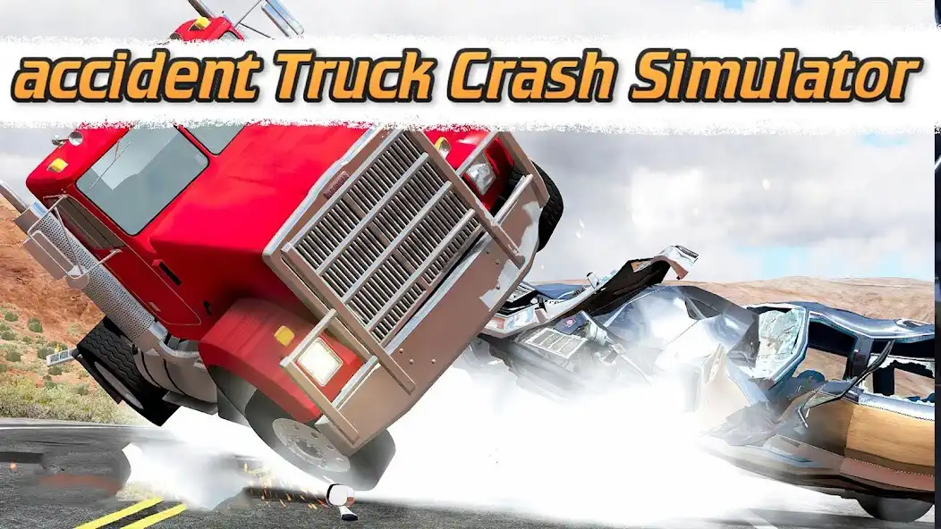 Play accident Truck Crash Simulator as an online game accident Truck Crash Simulator with UptoPlay