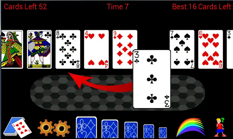 Play APK Accordion Solitaire (Patience)  and enjoy Accordion Solitaire (Patience) with UptoPlay com.galaticdroids.accordionSolitaire