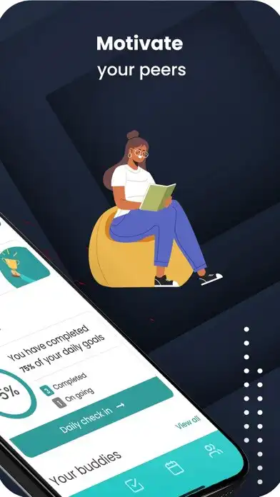 Play AccountaBuddy: Goal Tracker as an online game AccountaBuddy: Goal Tracker with UptoPlay