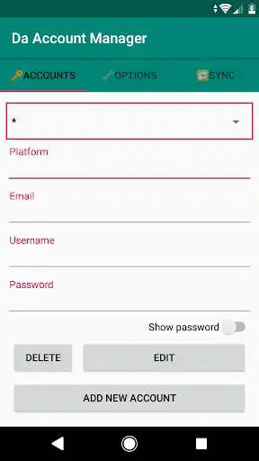 Play Account Manager and Password Generator  and enjoy Account Manager and Password Generator with UptoPlay